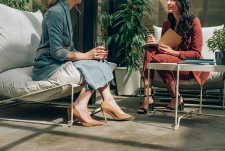 Two Women Talking